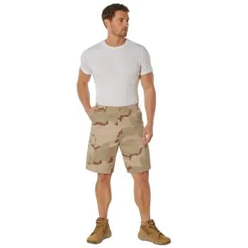 3 Color Desert Camouflage BDU Shorts