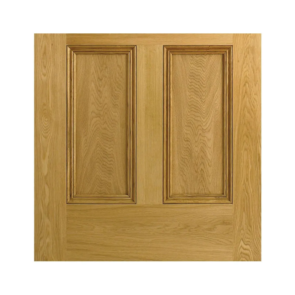 4 Panel Oak Fire Internal Door - Raised Mouldings - 30 Minute Fire Rated