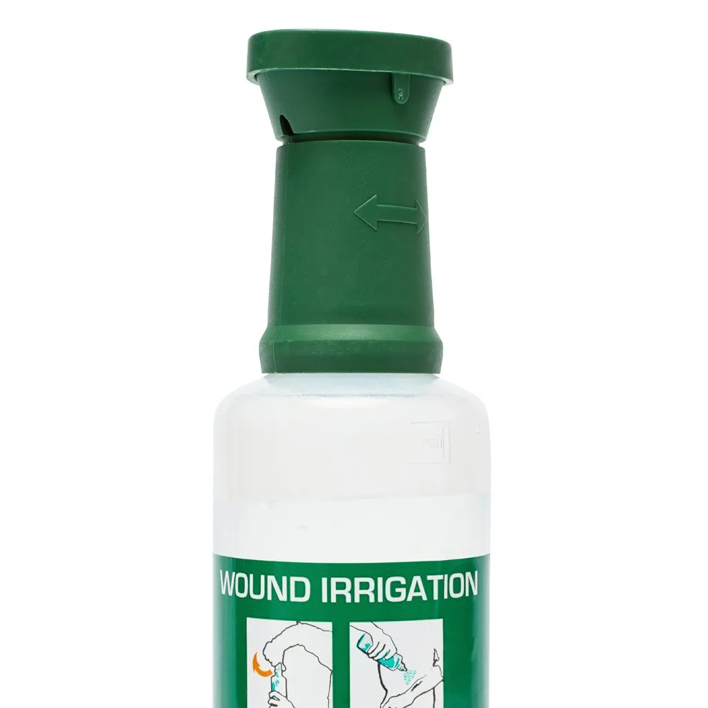 Eyewash Saline with Eye Cup 500ml